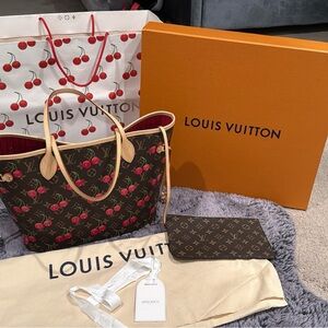 Louis Vuitton x Takashi Murakami Cherry Neverful MM